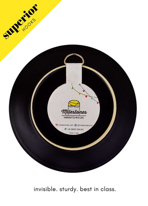Wall plate hanging hook - Superior Disc shaped Wall Plate Hanger- Milestones Wall Plate Hooks - Wall Decor India - Home Decor and Giftables - Buy Online - Free India Shipping